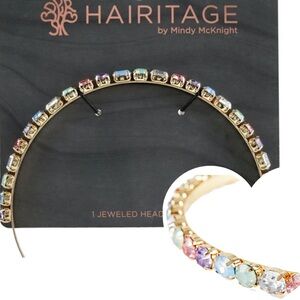 BRAND NEW Hairitage Jeweled Headband for Women & Girls